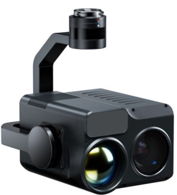 Buy High Resolution 1280 Drone Gimbal Camera IR Laser Night Vision Camera online manufacture