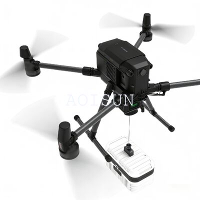 주문 50W DJI 매트리스 350 페이로드 다기능 드론 배송 박스 DJI M350용 내장 윈치 온라인 제조