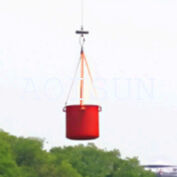 Beli AOISUN MYUAV IP68 Waterproof 800°C suhu tinggi tahan UAV Fire Bucket dengan perlindungan keamanan multi-lapisan untuk DJI FlyCart muatan pembuatan online