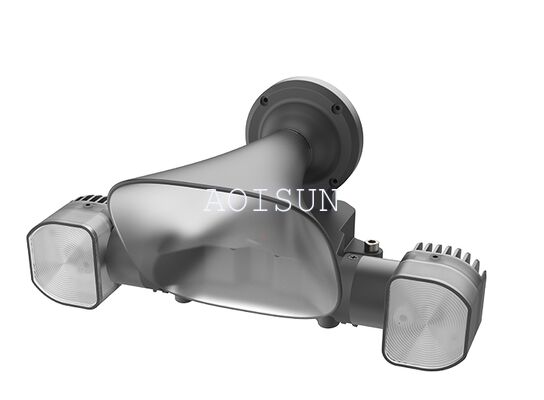 T40S Megaphone & Lighting All-in-One Drone Payload with Brushless Gimbal IP54 Protection and DJI SDK Interface